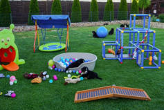 Unser Spielplatz im Garten